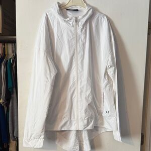 Under Armour Women's White Utility Jacket